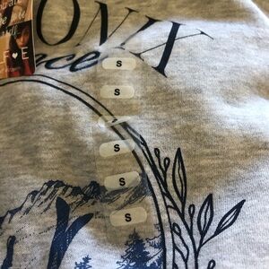 SELFIE Gray Women's Crew Neck Sweater